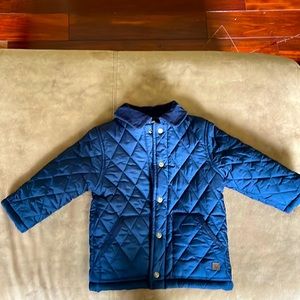 Janie and Jack Quilted Toddler Coat